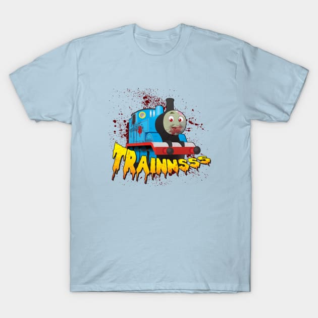 TRAINNSSSSS T-Shirt by sparkmark